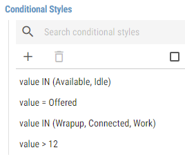 Conditional Styles